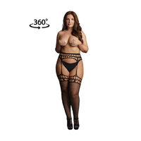 Garterbelt stockings/open design OSX