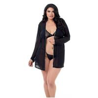 Robe Bralette + Thong XL