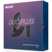 Duo Vibrating Butt Plug