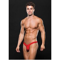 Low Rise Zip Thong S/M