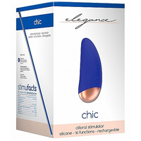 Elegance Clitoral Stimulator Chic Blue
