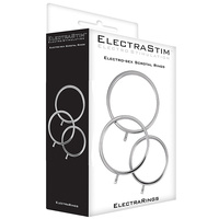 eStim Metal Scrotal Rings x3