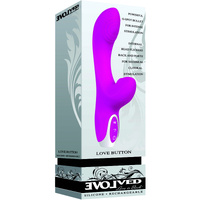 8" Love Button Rabbit Vibrator