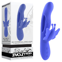 Evolved Butterfly Dreams  23.8cm Usb Rechargeable Butterfly Vibrator