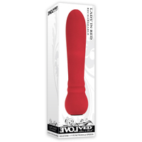 4" Lady In Red Bullet Vibrator