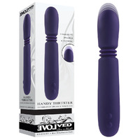 Evolved HANDY THRUSTER Purple 20.3 cm USB Rechargeable Thrusting Vibrator