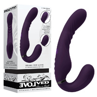 Evolved Share The Love  22.9cm Usb Rechargeable Inflatable Strapless Strap On