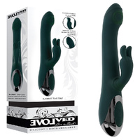 Evolved Rabbit Tap Tap  25cm Usb Rechargeable Rabbit Vibrator With Tapping Tip