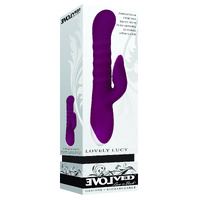 9.5" Lovely Lucy Rabbit Vibrator