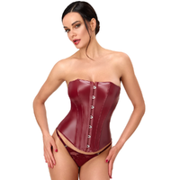 Bordeaux Affair Boned Corset M
