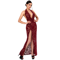 Masquerade Lace Gown Dress S