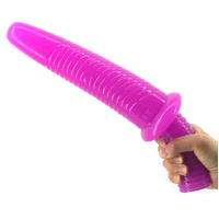 12" Screw Dildo + Handle