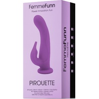 5.5" Pirouette Rabbit Vibrator