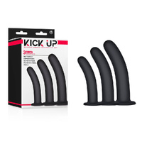 Kick Up Silicone Vaginal Training Kit  Vaginal Dilators Set Of 3 Sizes Kick Up Silicone Vaginal Training Kit  Vaginal Dilators Set Of 3 Sizes