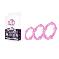 Lasting Love Ring 3 Piece Set   Beaded Cock Rings Set Of 3 Sizes