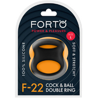 Large F 22 Cock & Ball Ring