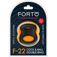 Small F 22 Cock & Ball Ring