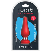Small F 21 Tear Drop Butt Plug