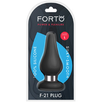 Large F 21 Tear Drop Butt Plug