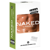 60Mm Naked Condoms X12