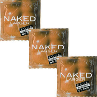 60Mm Naked Condoms X144