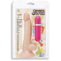 7" Vibrating Cock + Suction Cup