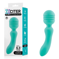 Xciter Teal Teal 16.5cm Usb Rechargeable Massage Wand