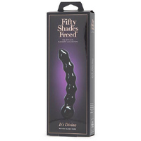 Its Divine Glass Beaded Dildo
