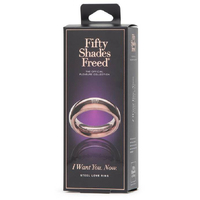 I Want You Now Steel Cock Ring
