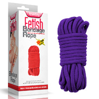 Fetish Bondage Rope Purple