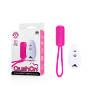 Crush On - Pink Pink USB Rechargeable Vibrating Bullet with Wireless Remote