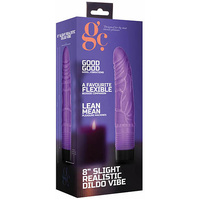 8" Slight Realistic Vibrating Cock