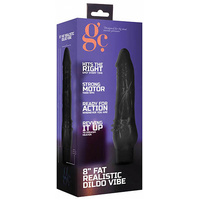 8" Fat Realistic Vibrating Cock