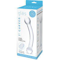 7" Curved Glass G Spot Stimulator