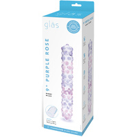 9"  Rose Nubby Dildo