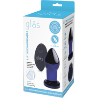 3.5" Rechargeable Remote Controlled Vibrating Butt Plug