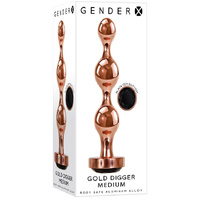 Gold Digger Medium Anal Beads