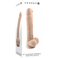 10" Poseable Cock + Balls