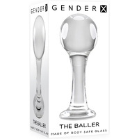 The Baller Glass Butt Plug