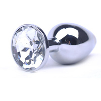Small Jewel Metal Butt Plug