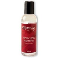 Heavenly Nights Warming Massage Oil French Vanilla 125ml