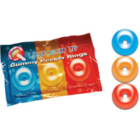 Liquored Up Pecker Gummy Rings (3 Pack)