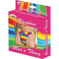 Rainbow Mens Thong
