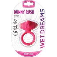 Bunny Rush Cock Ring (Pink)