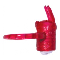 Horny Honey Vibro Ring Bunny - Magenta