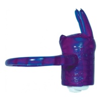 Horny Honey Vibro Ring Bunny - Purple