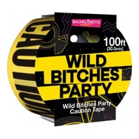 Caution Party Tape - Wild Bitches 100 inches