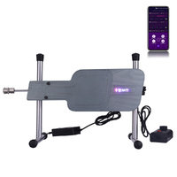 Hismith Premium Special Edition Sex Machine Black Mains Powered Sex Machine with App Control and Remote