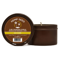 Hemp Seed 3-In-1 Massage Candle Nag Champa (East Indian Incense) Scented - 170 g