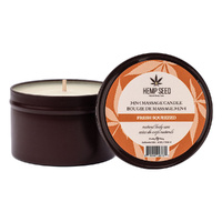Hemp Seed 3-In-1 Massage Candle Fresh Squeezed (Bitter Orange, Juicy Peach, Musk) Scented - 170 g